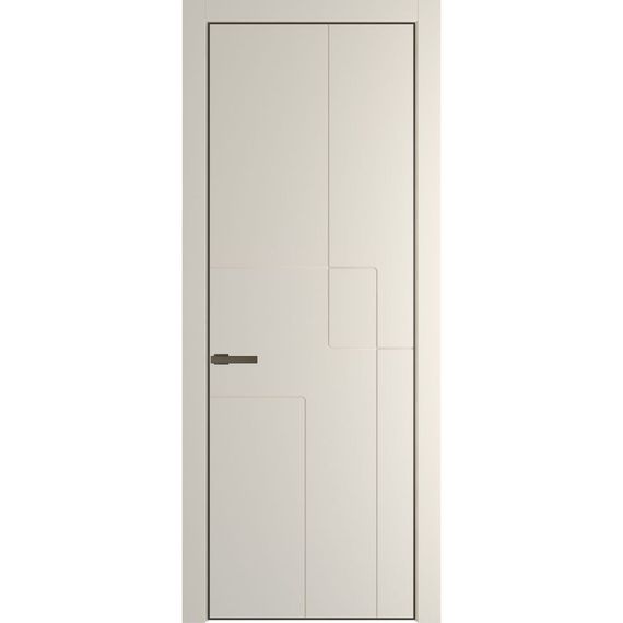 Межкомнатная дверь 3PA кремовая магнолия глухая