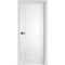 Межкомнатная дверь эмаль Богемия белая глухая
