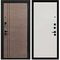 Входная стальная дверь Liberty V2 ПВХ дуб тангент коньяк горизонт панель ПВХ меламин белый