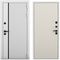 Входная дверь Пиано белый матовый панель гладкая