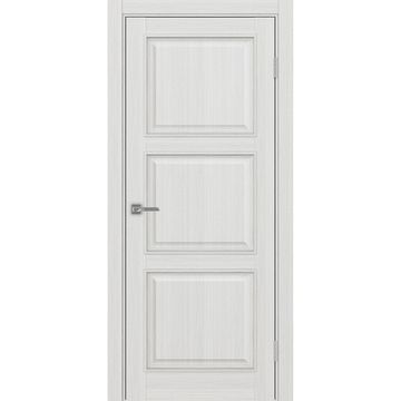 Межкомнатная дверь Тоскана багет 630.111 ясень серебристый глухая