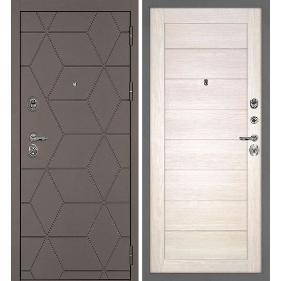 Входная дверь Тетра-181 панель сборная сандал бежевый