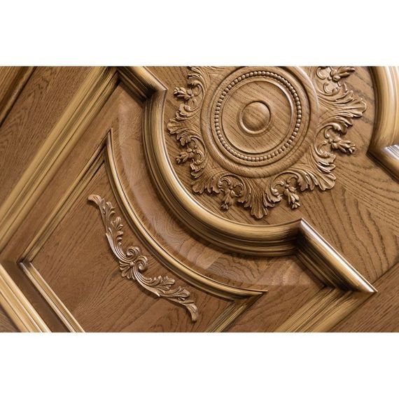 Межкомнатная дверь массив дуба Сорренто дуб рустикальный глухая