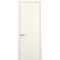 Фото двери Квалитет К7 молочный с алюминиевой кромкой