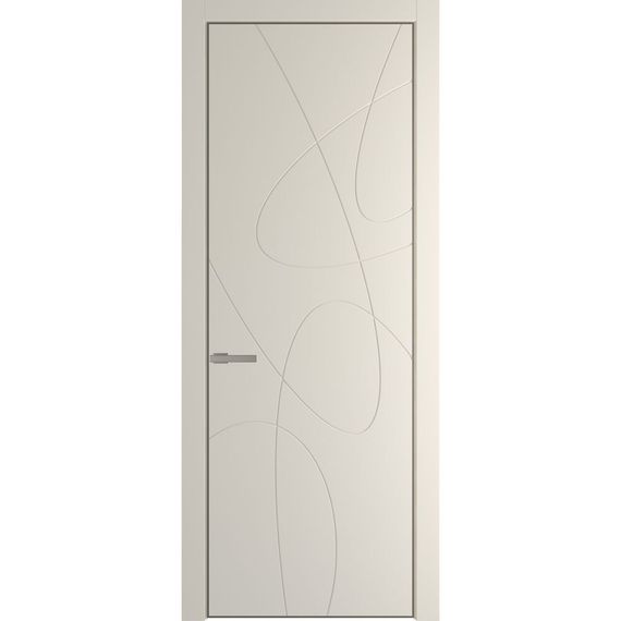 Межкомнатная дверь 6PA кремовая магнолия глухая