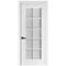 Межкомнатная дверь эмаль Богемия 6 белая остеклённая