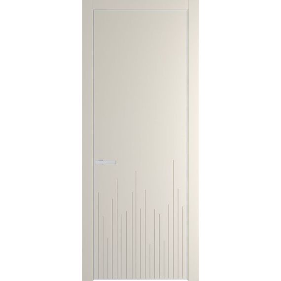 Межкомнатная дверь 7PA кремовая магнолия глухая