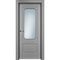 Межкомнатная дверь эмаль Ofram Риан-2 серая остеклённая