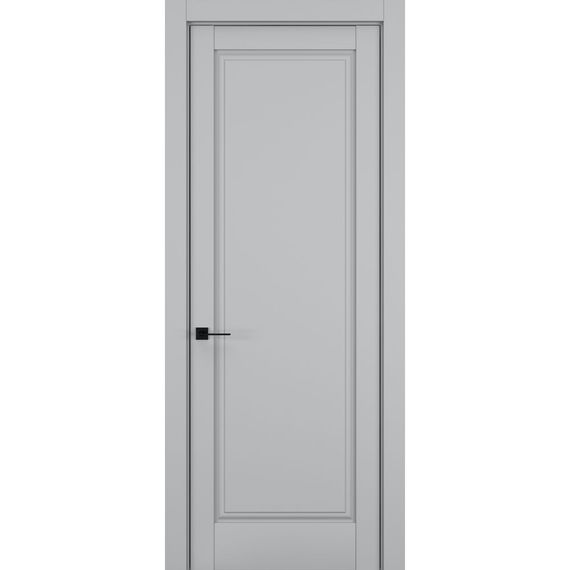 Фото межкомнатной двери керамик NC 7 шеллак серый глухая