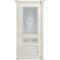 Фото двери Люксор Гера 2 дуб ral 9010 со стеклом