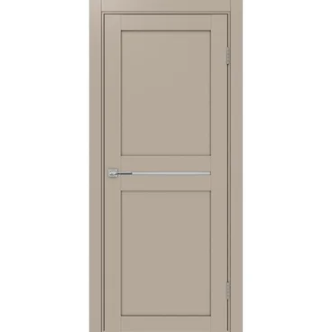 Межкомнатная дверь экошпон Турин 520.121 мокко остеклённая