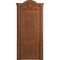 Дверь массив дуба Верона Ампир коньяк патина шоколад глухая