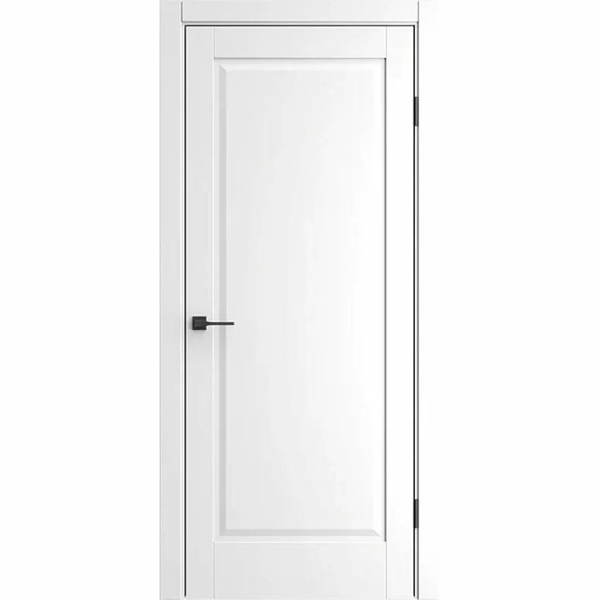 Межкомнатная дверь экошпон ДП-1 white pearl глухая