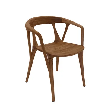 Стул Седиа из массива дуба цвет коньяк