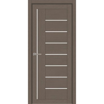 Межкомнатная дверь Light Soft touch 2110 софт тортора остеклённая