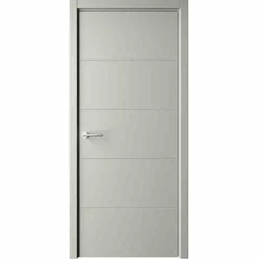 Межкомнатная дверь эмаль Albero Геометрия 4 серая глухая