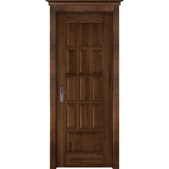 Дверь Лондон 1 античный орех глухая шириной 800 и 900 мм