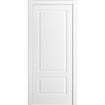 Межкомнатная дверь эмаль Бьянка-2 белоснежная глухая