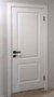 Межкомнатная дверь экошпон ДП-2 white silk глухая