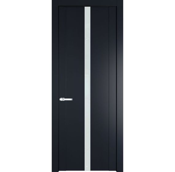 Межкомнатная дверь 1.8P нэви блу остеклённая