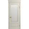Межкомнатная дверь массив дуба Viporte Классика 1 белая эмаль остеклённая