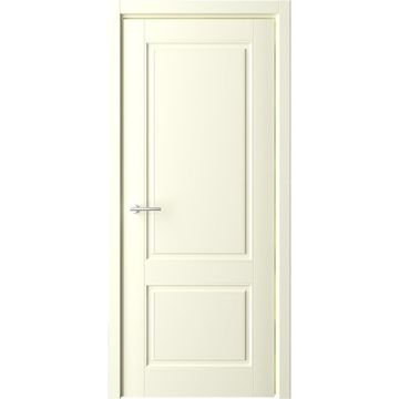 Межкомнатная дверь эмаль Классика 2 слоновая кость глухая