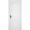 Фото двери Осло Браш белая эмаль без стекла