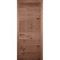 Межкомнатная дверь массив дуба Легно 7 дуб морёный глухая