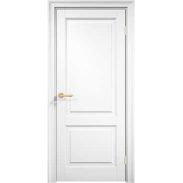Межкомнатная дверь эмаль Дверцов Алькамо 2 RAL 9003 глухая