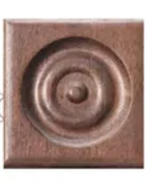 Розетка дверная шпонированная фигурная Regidoors 75х210х20 мм