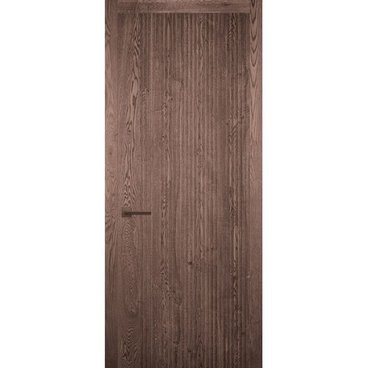 Межкомнатная дверь массив дуба Легно 2 галифакс табак глухая