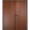 Дверь противопожарная деревянная двупольная ПВХ EI60 итальянский орех