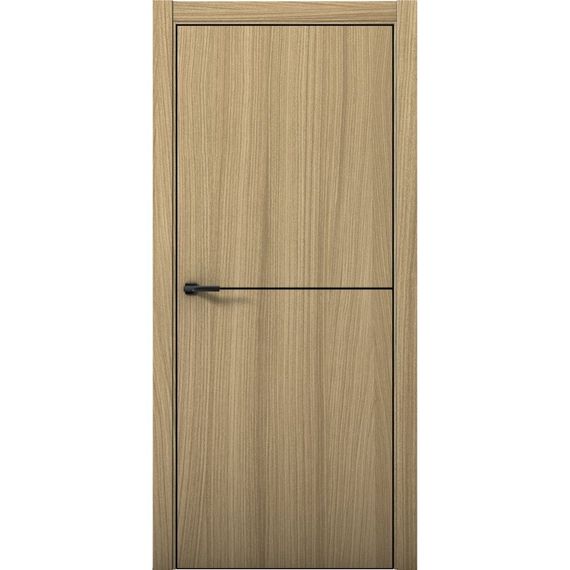 Межкомнатная дверь Плутоний 2 дуб светлый глухая