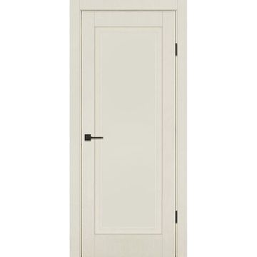 Межкомнатная дверь экошпон ДП-2.1 cream silk глухая