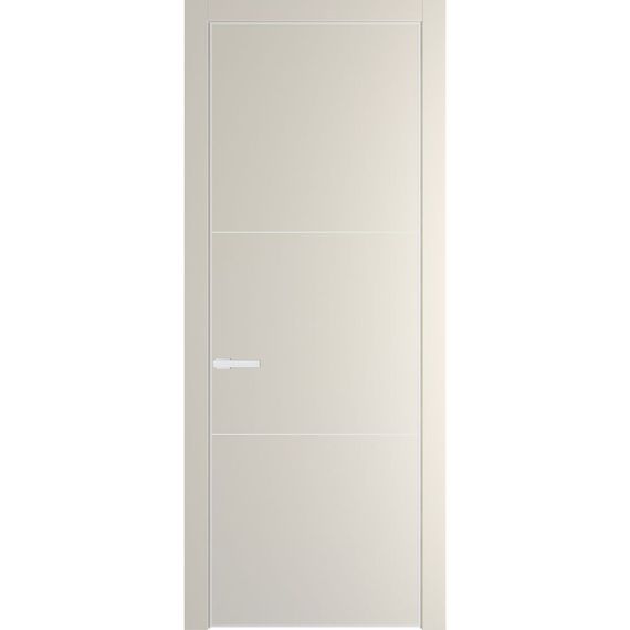 Межкомнатная дверь 13PA кремовая магнолия глухая