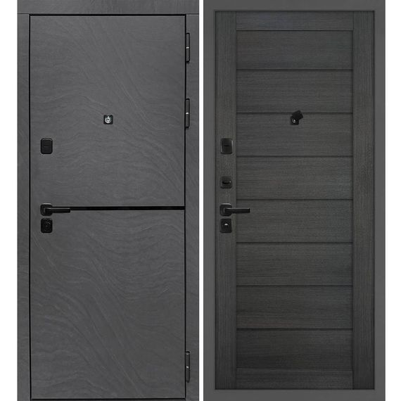 Входная дверь Горизонт дюна медея панель сборная грей