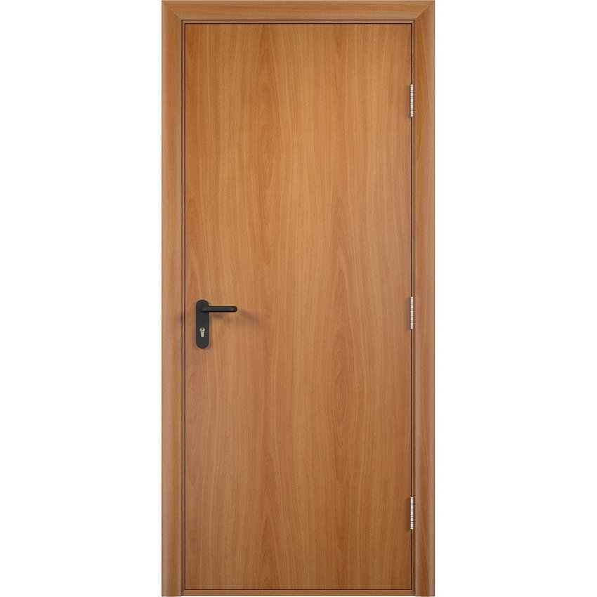 Дверь противопожарная деревянная ПВХ EI60 миланский орех
