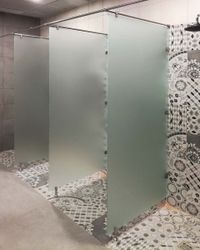 Стеклянное душевое ограждение 4:5