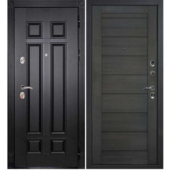 Входная дверь Гера 2 венге панель сборная грей