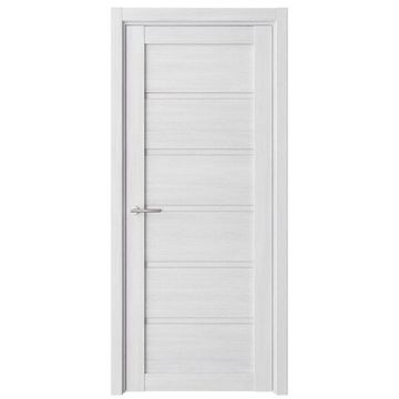 Межкомнатная дверь Вена экошпон кедр снежный глухая