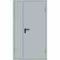 Дверь противопожарная стальная двупольная EI60 RAL 7035