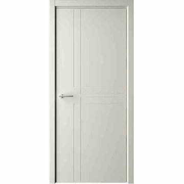 Межкомнатная дверь эмаль Albero Геометрия 3 латте глухая