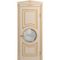 Межкомнатная дверь массив бука Viporte Лацио Амбиенте ваниль патина золото остекление 4