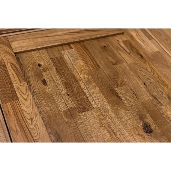 Межкомнатная дверь массив дуба Вилладжио-2 дуб рустикальный глухая