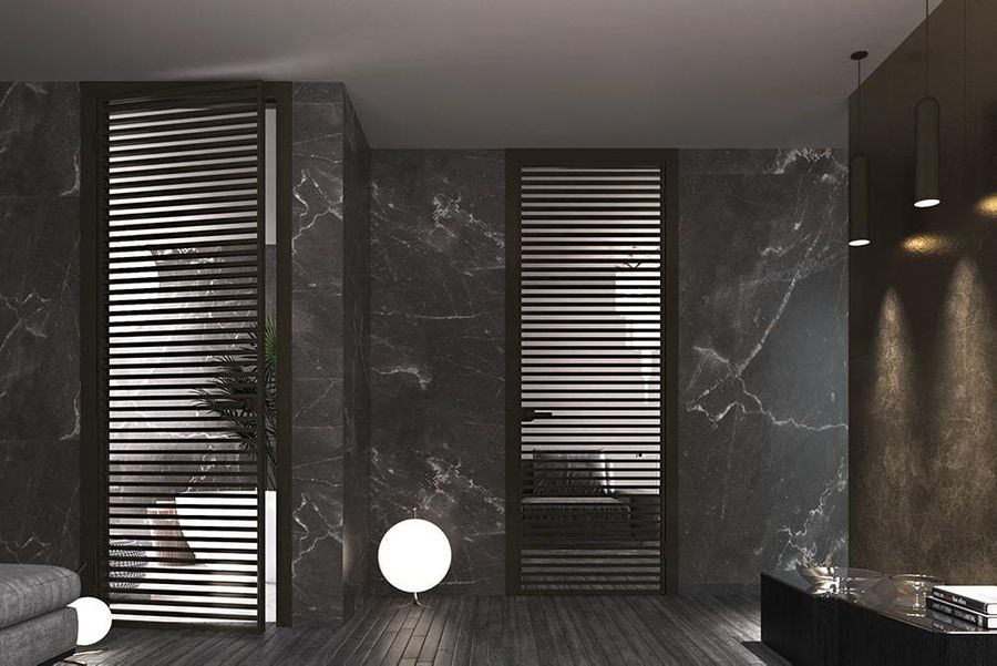 Алюминиевые двери уже в салоне на Варшавском шоссе, д.42