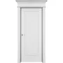 фото Межкомнатной двери эмаль Ofram Оксфорд белая глухая