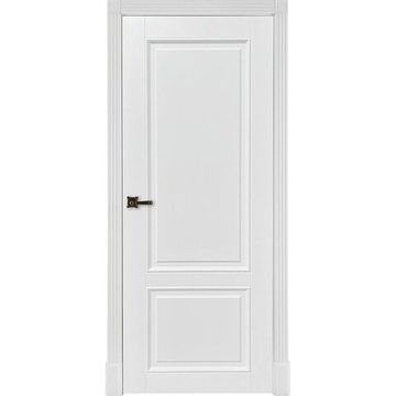 Межкомнатная дверь эмаль Классик 4 белая глухая