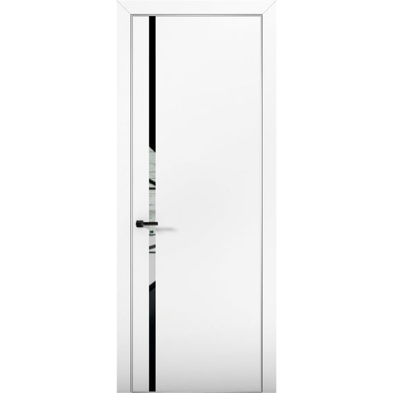 Межкомнатная дверь Палладий 8 аляска со стеклом