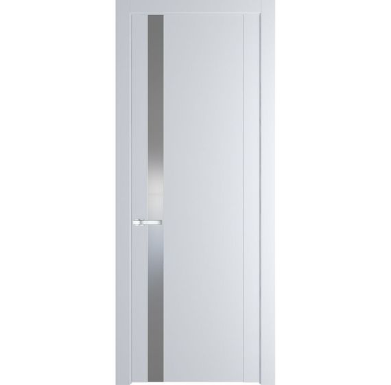 Межкомнатная дверь 1.2P вайт остеклённая