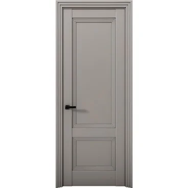 Межкомнатная дверь экошпон Кобальт 39 варм грей глухая
